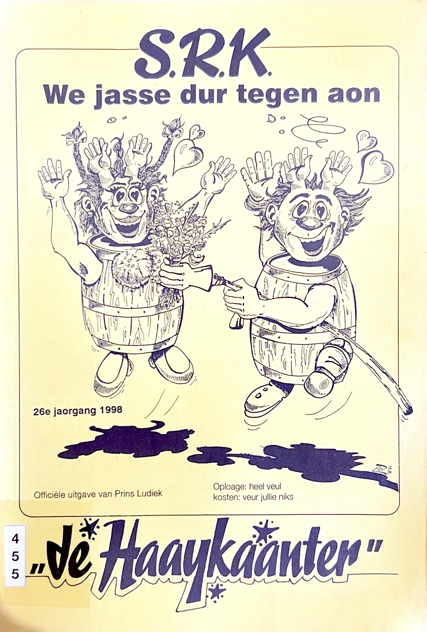 Kaft van De Haaykaanter 1998