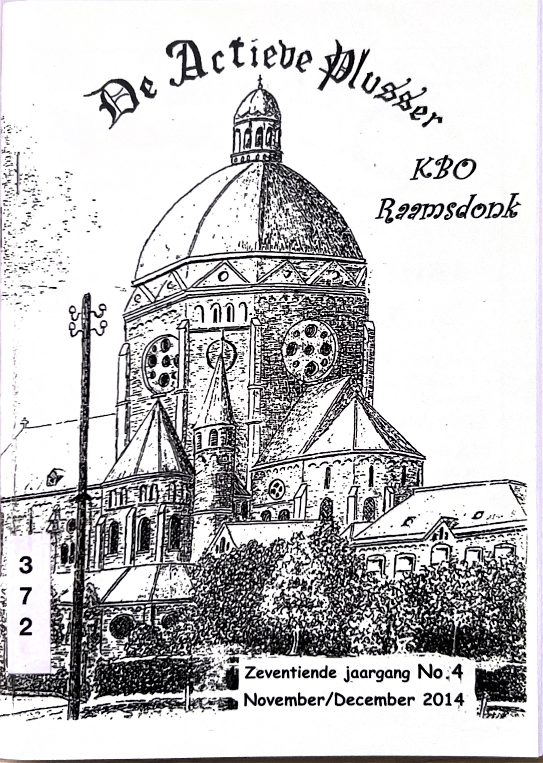 Kaft van De actieve plusser jaargang 17e jaargang no 4