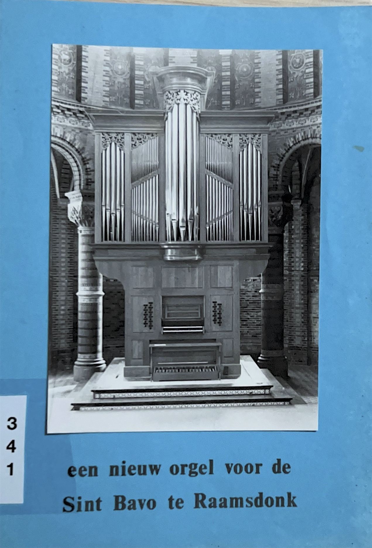 Kaft van Een nieuw orgel voor de Sint Bavo te Raamsdonk