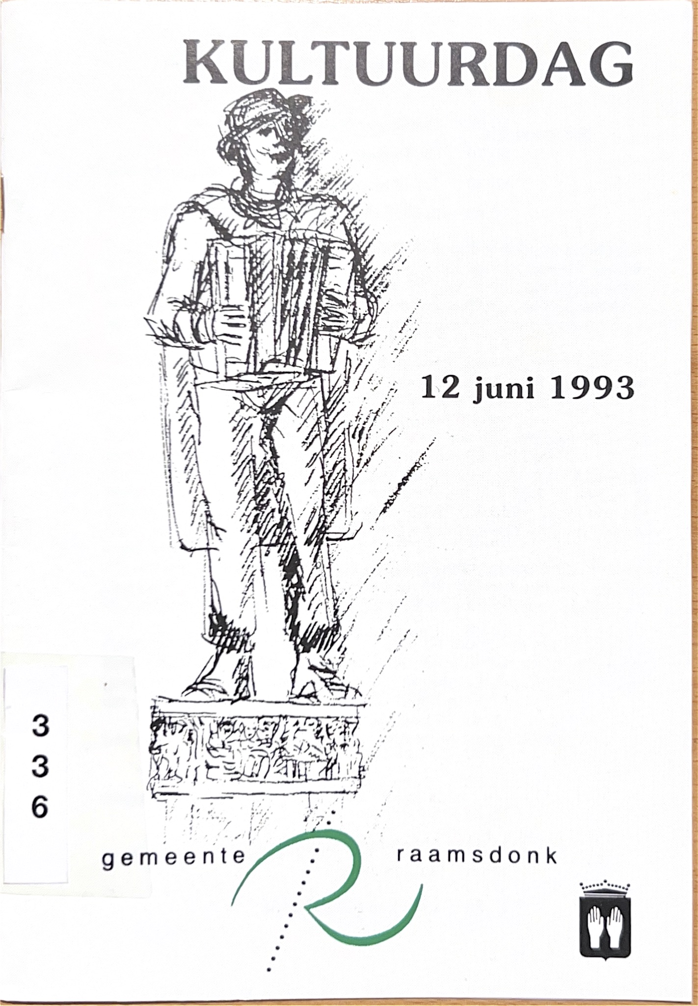 Kaft van Kultuurdag 1993