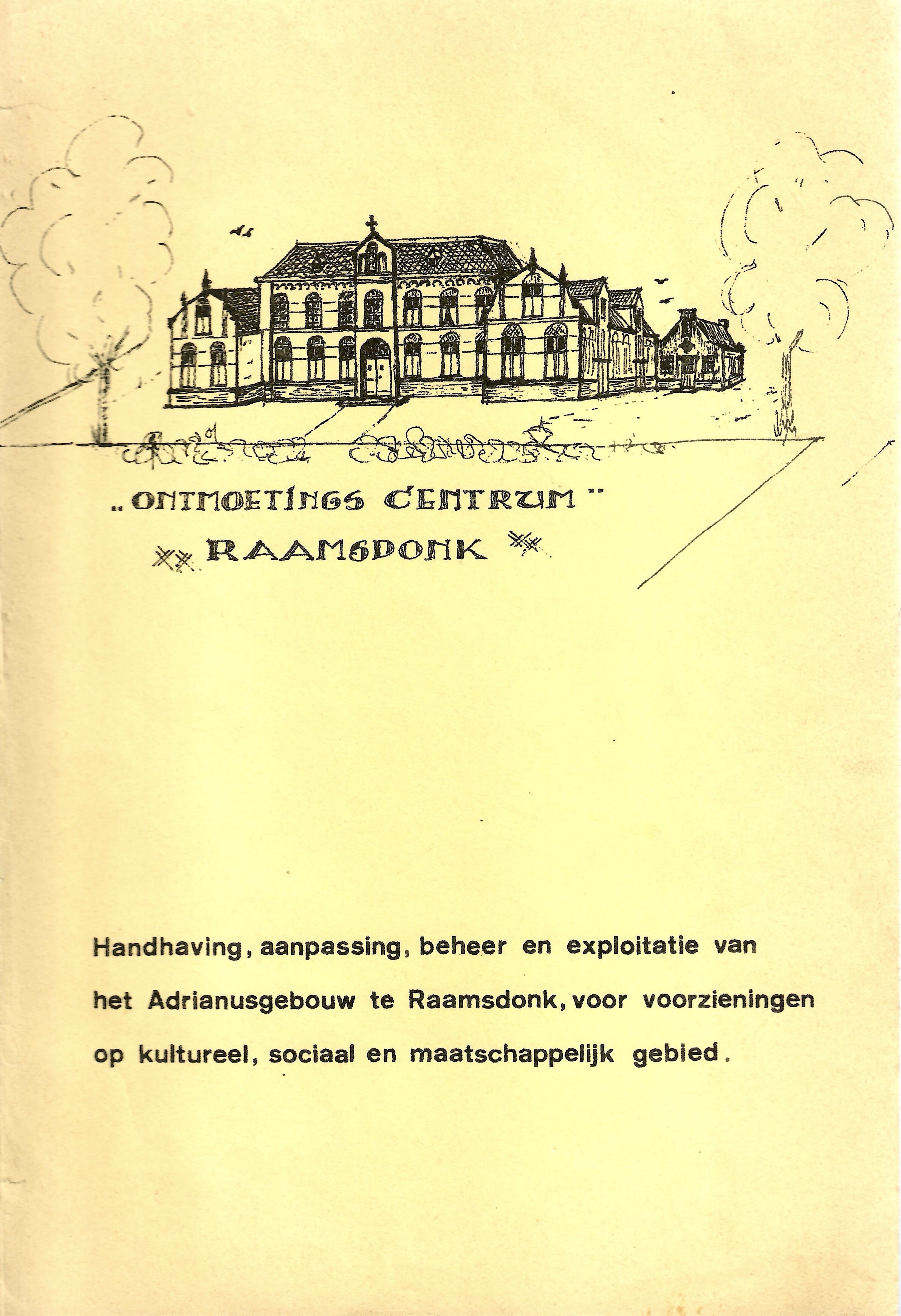 Kaft van Ontmoetingscentrum Raamsdonk