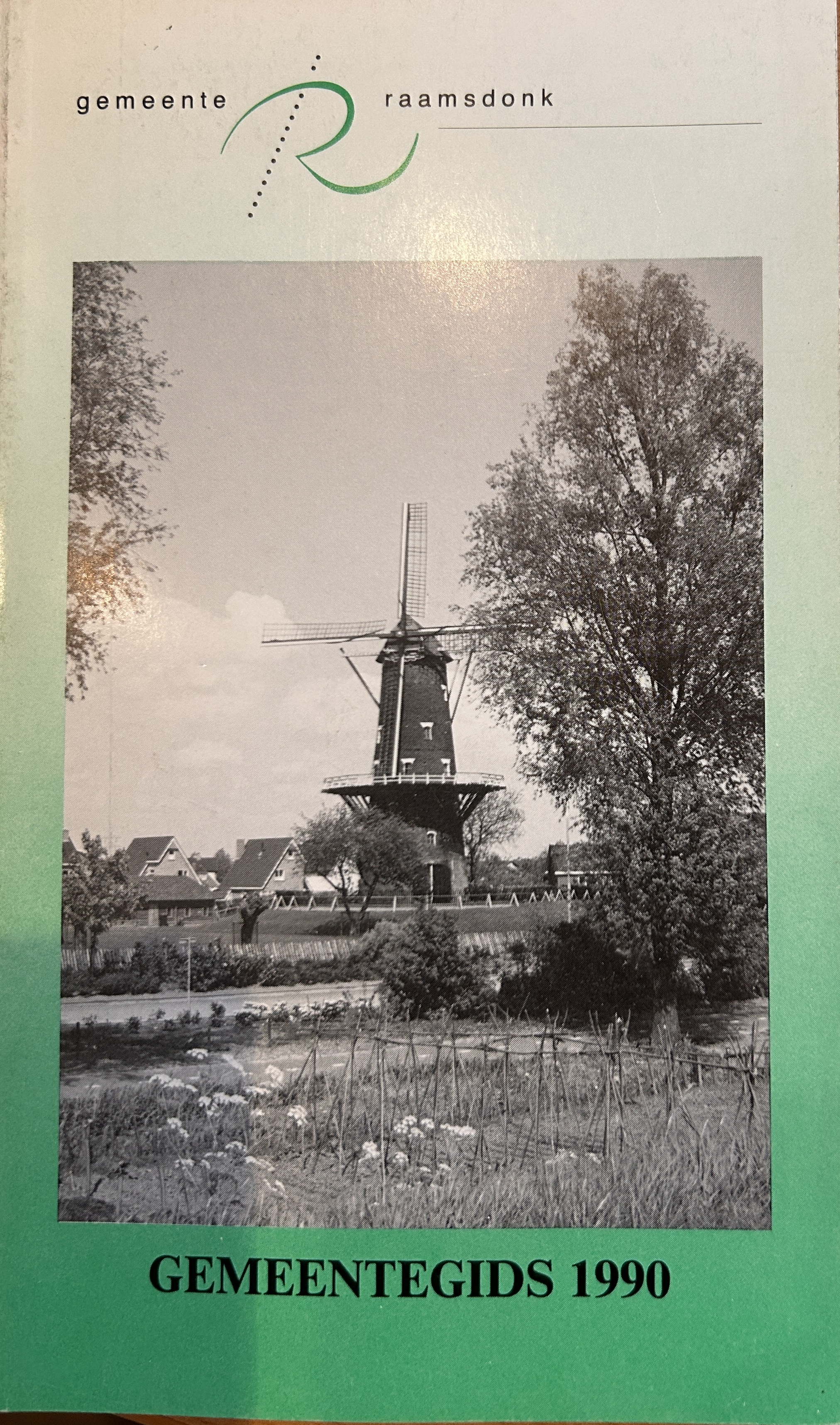 Kaft van Gemeentegids 1990