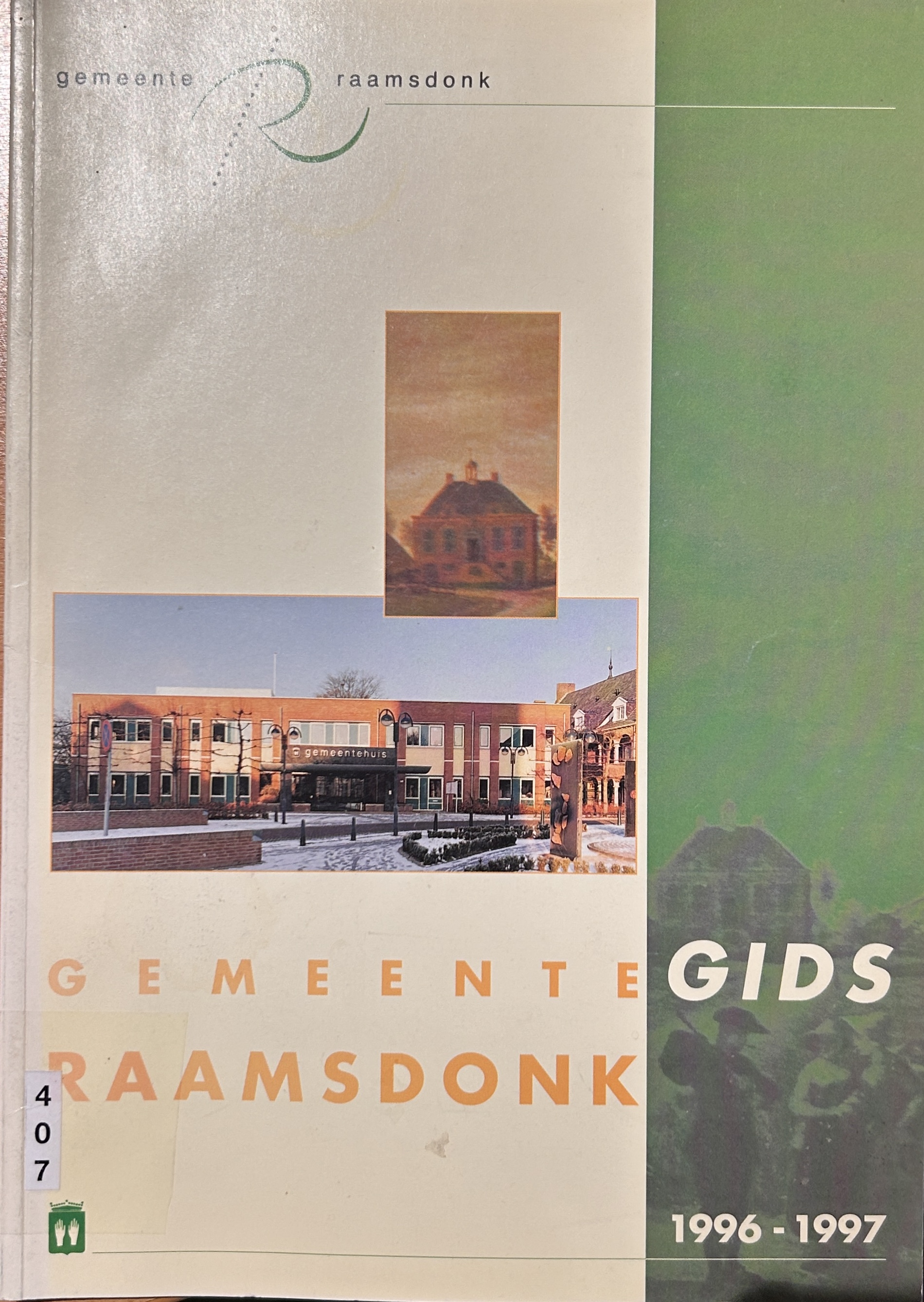 Kaft van Gemeentegids Raamsdonk 1996-1997