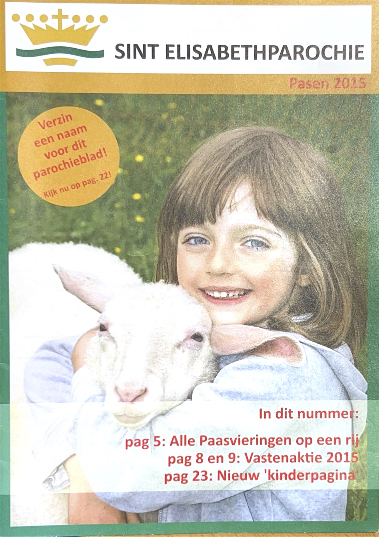 Kaft van Sint Elizabethparochie